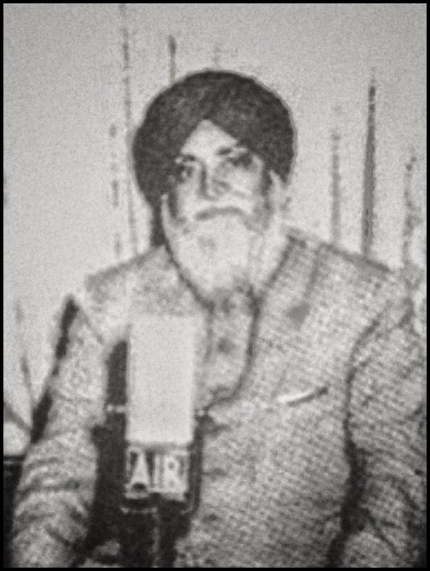 Portrait of Bhai Samund Singh